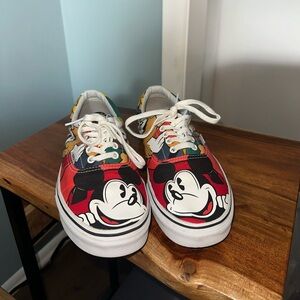RARE disney x vans!!! size 11 womens 9.5 men’s